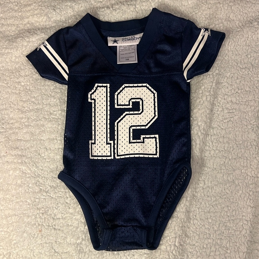Dallas Cowboys 3Month Onesie Jersey